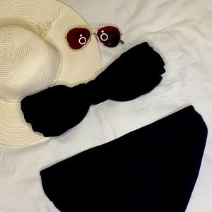 Kate Spade Bow Bandeau Swim Top